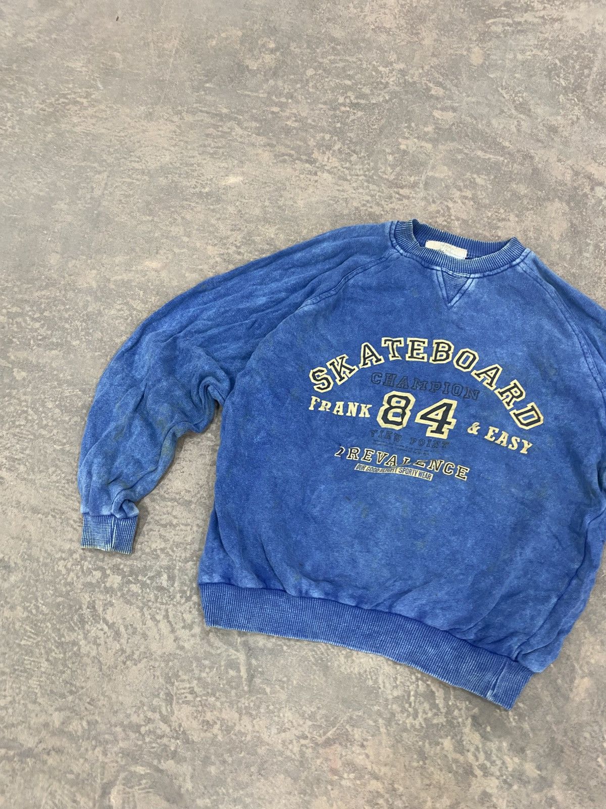 Vintage 1980s -Vintage Skateboard Dirty Sweatshirt Size US M / EU 48-50 / 2 - 4 Thumbnail