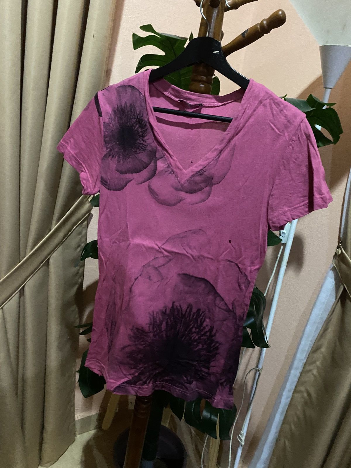 Kris Van Assche VINTAGE V COLLAR KRIS VAN ASSCHE DISTRESS SHIRT Size S / US 4 / IT 40 - 2 Thumbnail