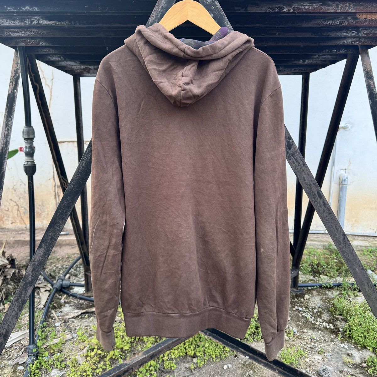 Etro Etro brown full-zip hoodie with purple paisley Size US M / EU 48-50 / 2 - 4 Thumbnail