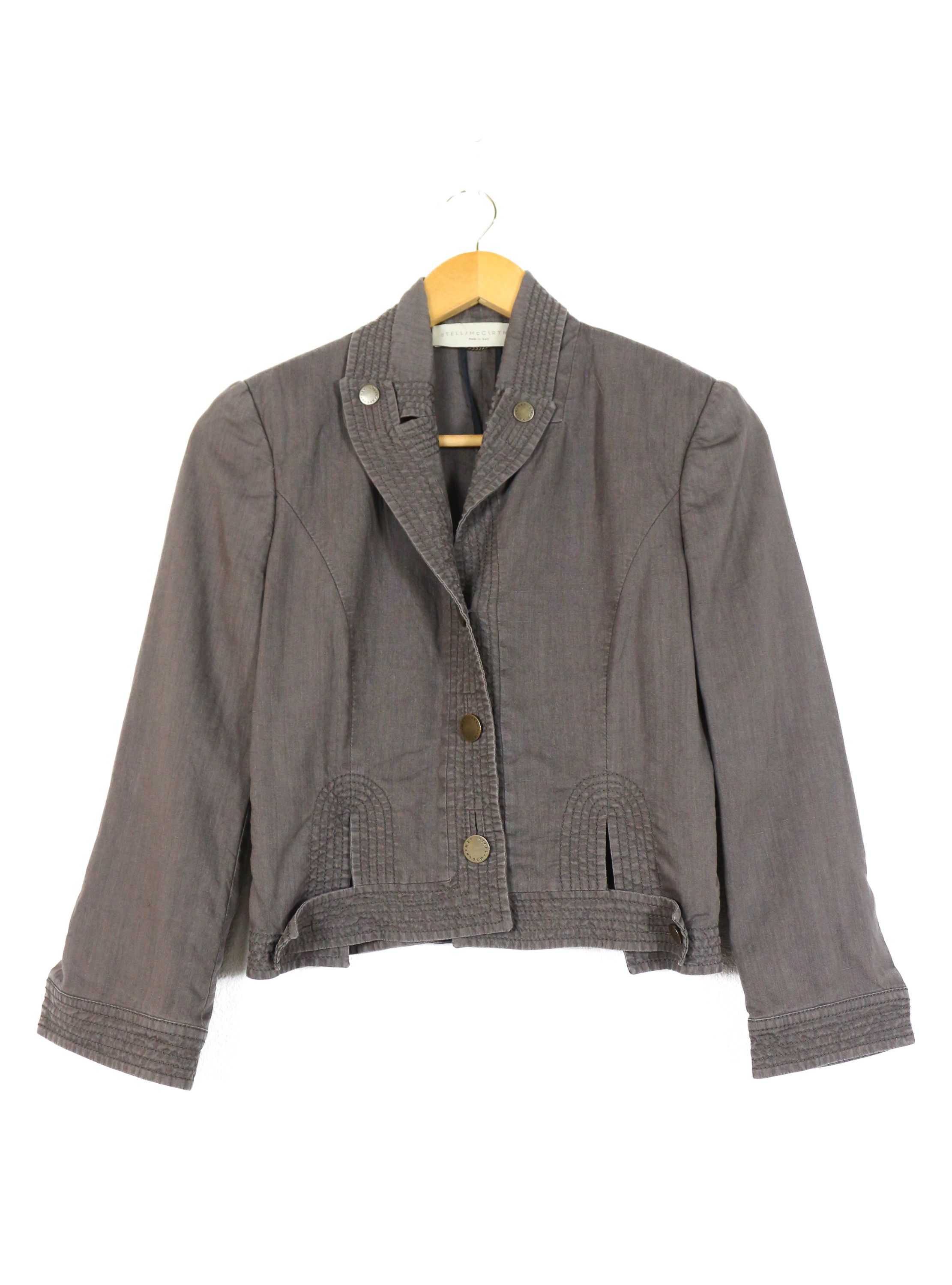 Stella McCartney Archive Stella McCartney Linen Silk Blazer Jacket 38 size Size XS / US 0-2 / IT 36-38 - 1 Thumbnail