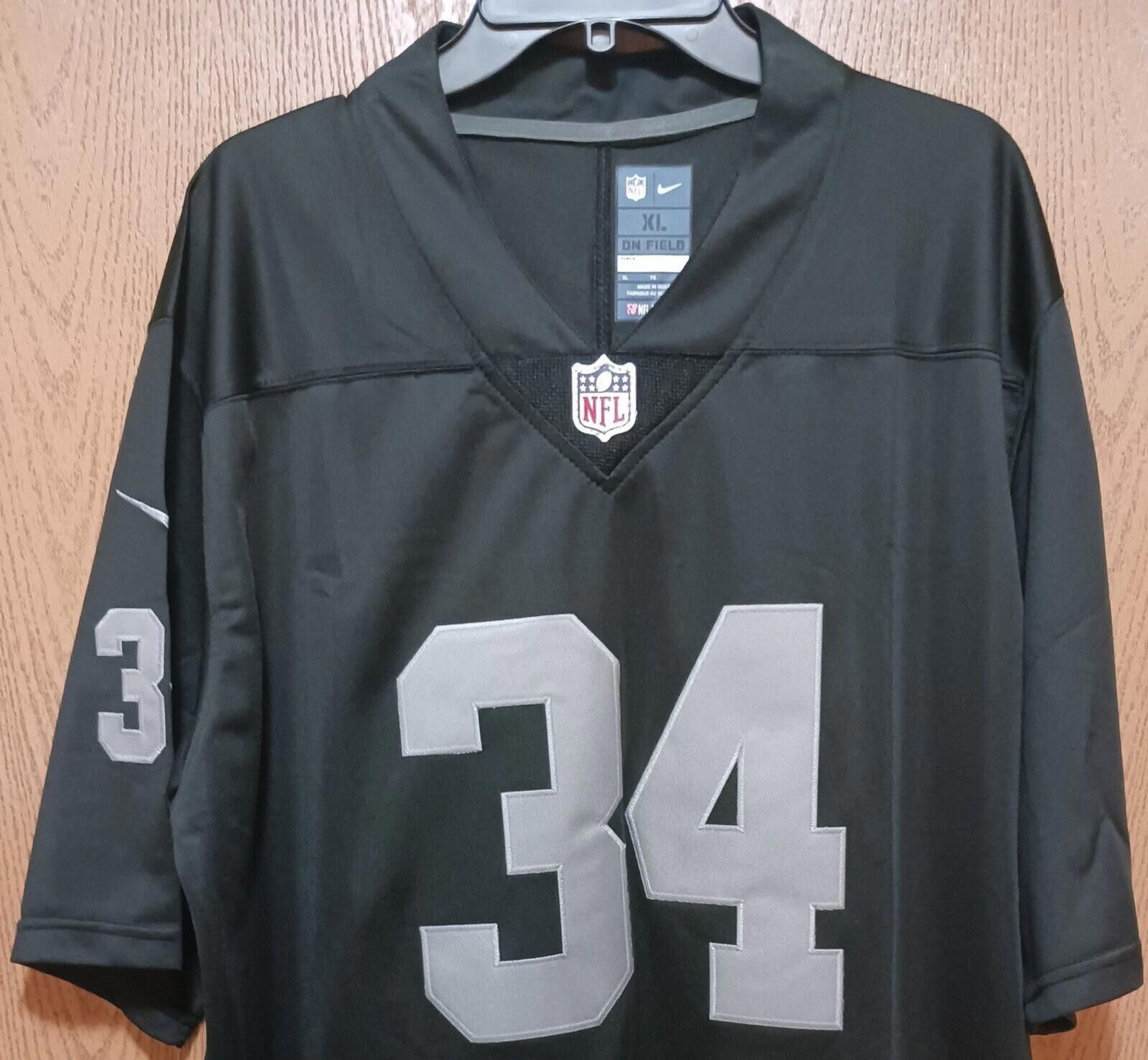 Nike Bo Jackson (Nike)-(Raiders)-(Jersey)-(New Cond.)-(XL)-$110 Size ONE SIZE - 3 Thumbnail