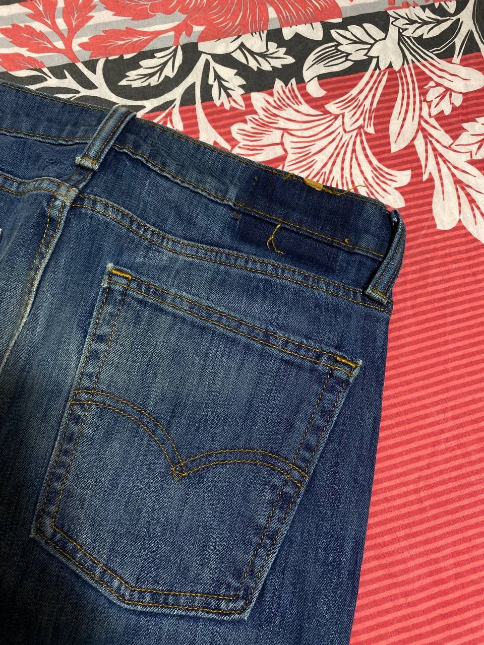 Levi's × Vintage vINTAGE Levi’s Retro Y2K Men`s Blue Denim Jeans Size US 32 / EU 48 - 4 Thumbnail