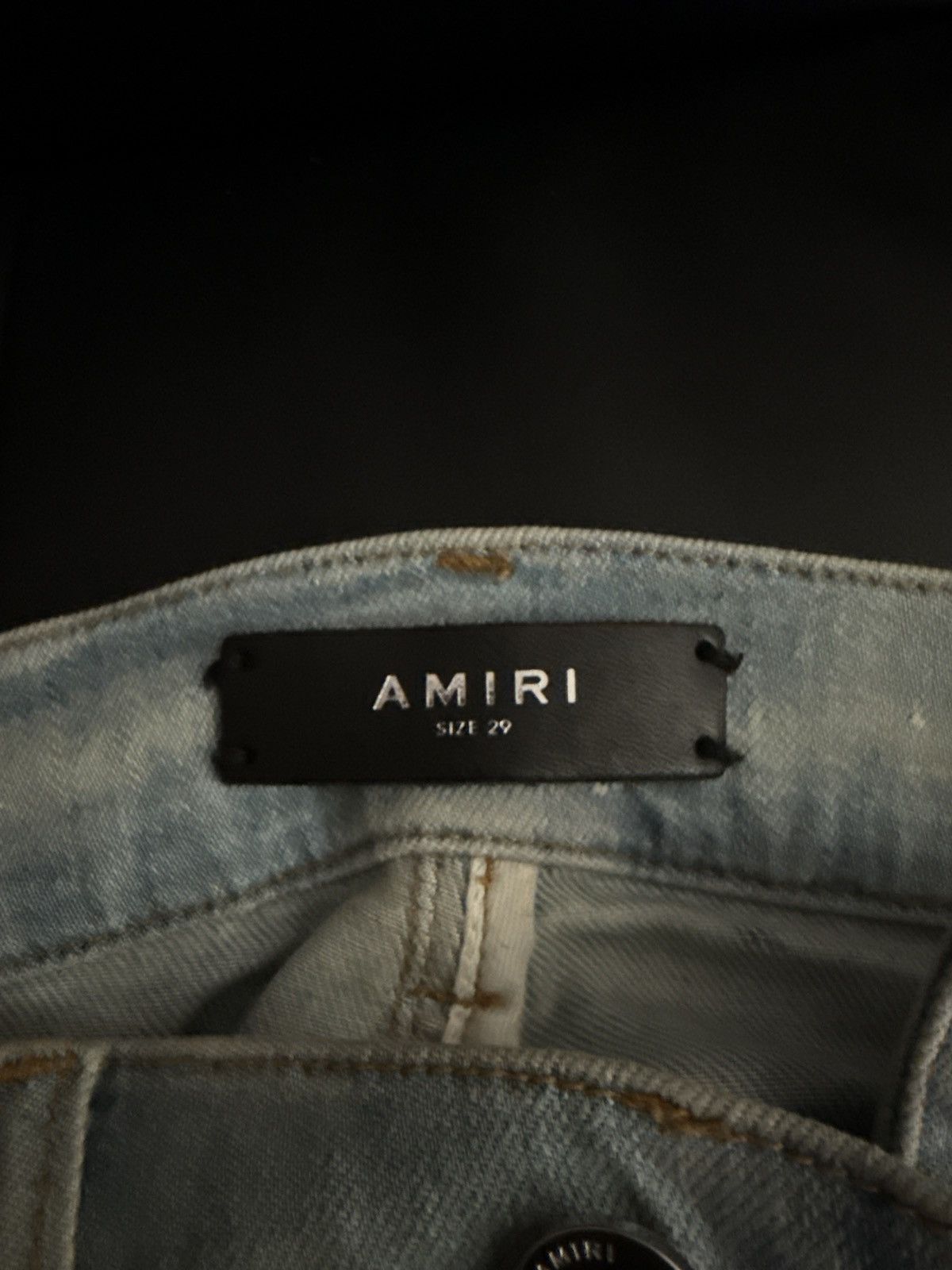 Amiri Amiri - Light Wash Distress Size US 29 - 7 Thumbnail