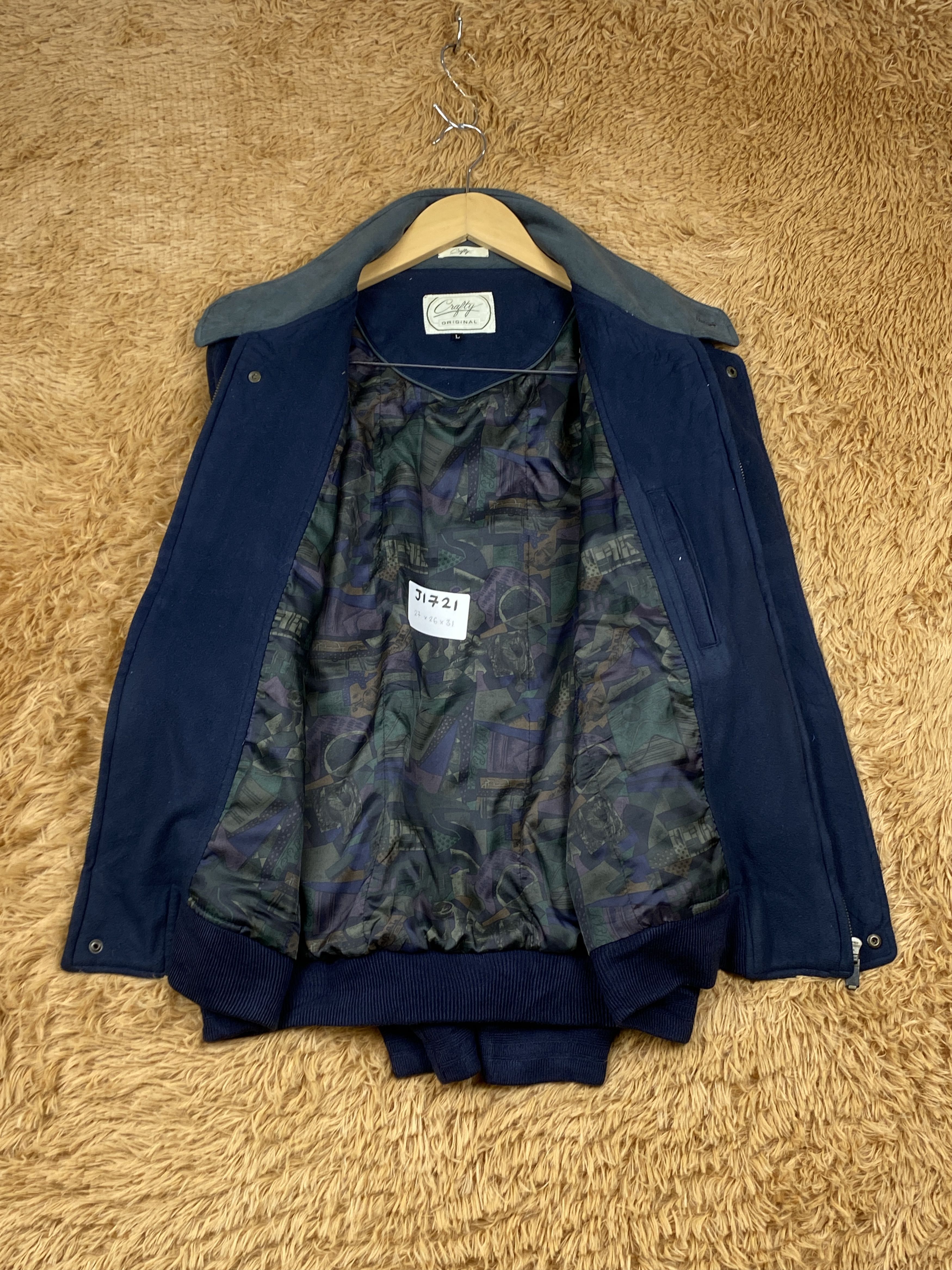 Japanese Brand Vintage Japanese Brand Zip Up Jacket J1721 Size US L / EU 52-54 / 3 - 6 Thumbnail