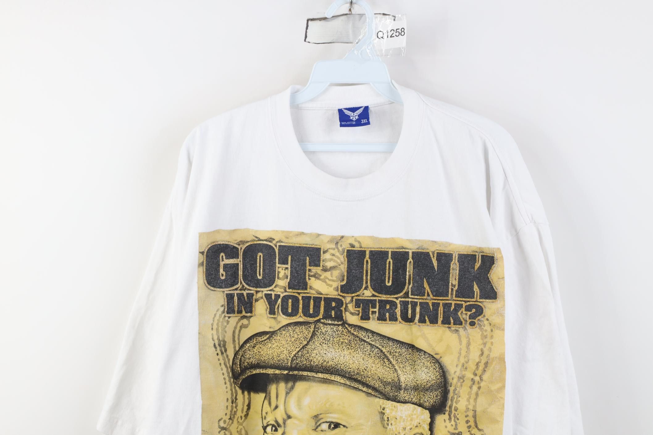 Vintage Vintage 90s Y2K Sanford and Son Fred Junk Man T-Shirt Size US XXL / EU 58 / 5 - 2 Thumbnail