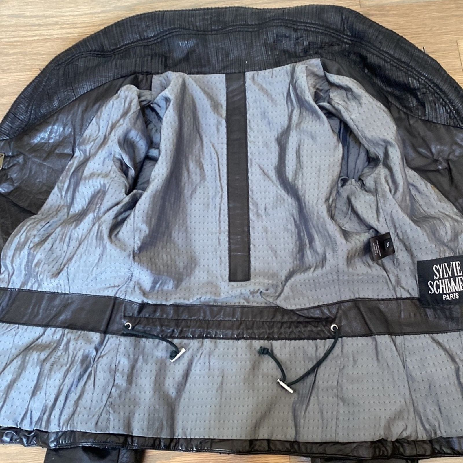 Other Sylvie Schimmel Paris Soft Calf Leather Jacket Size 36 Size XS / US 0-2 / IT 36-38 - 6 Thumbnail