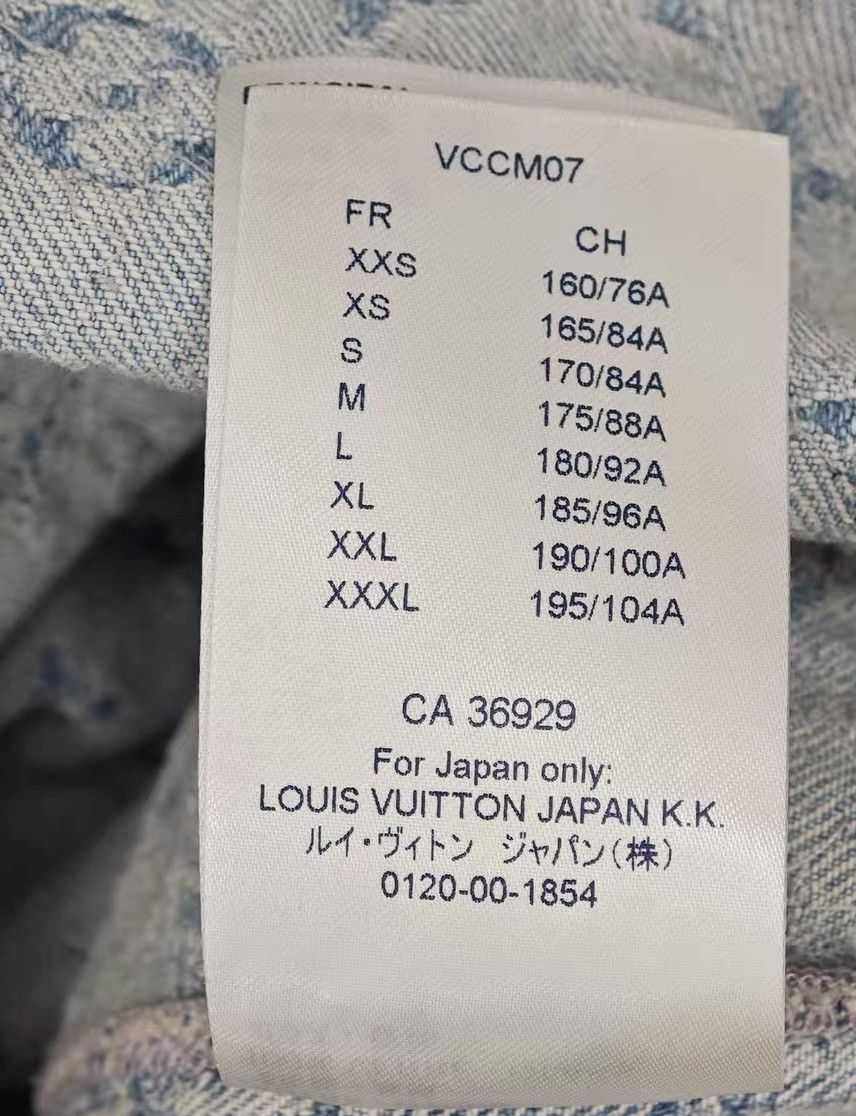 Louis Vuitton Louis Vuitton XL Virgil Abloh crystals Swarovski Denim Shirt Size US XL / EU 56 / 4 - 10 Thumbnail