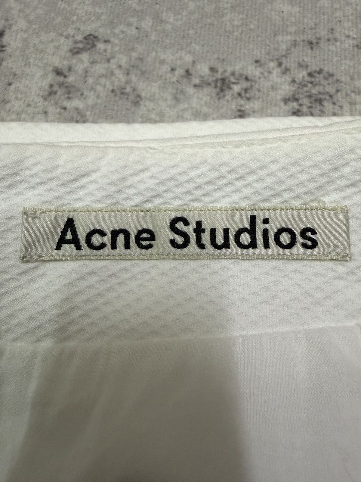 Acne Studios Acne Studios Piana Pique SS15 Midi Skirt Double Breasted Size 26" / US 2 / IT 38 - 10 Thumbnail