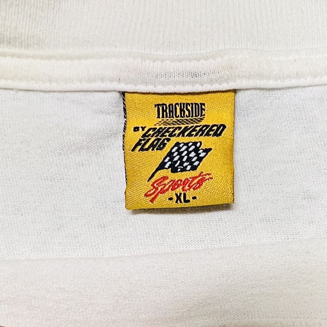 NASCAR × Vintage Vintage 90s BILL ELLIOT Budweiser NASCAR T-Shirt - FORD Race Size US XL / EU 56 / 4 - 6 Thumbnail