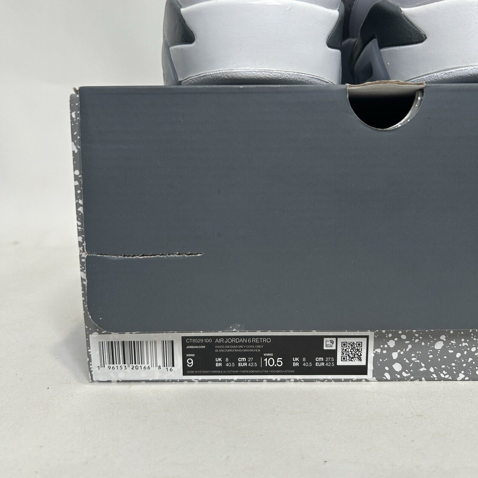 Nike Nike Air Jordan 6 Retro “Cool Grey/Medium Grey” 2024 Size US 9 / EU 42 - 5 Thumbnail