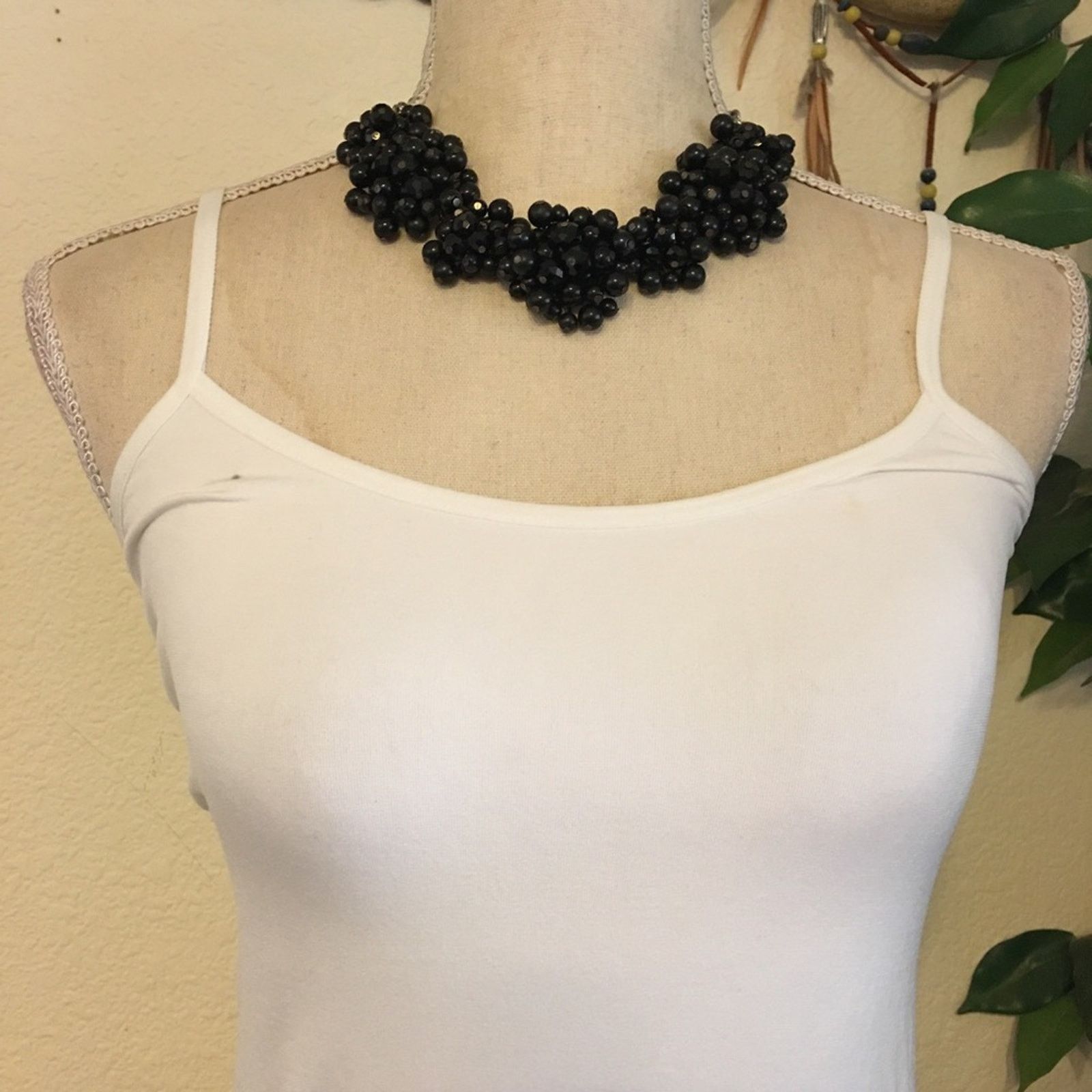 Vintage Vintage blackberry beaded cluster necklace Size ONE SIZE - 3 Thumbnail