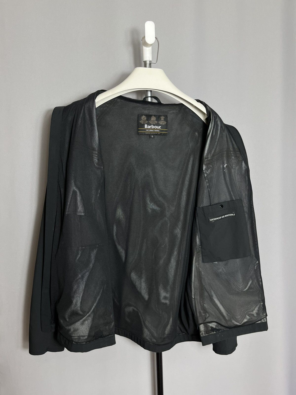 Barbour barbour international allen jacket waterproof mens black Size US L / EU 52-54 / 3 - 8 Thumbnail