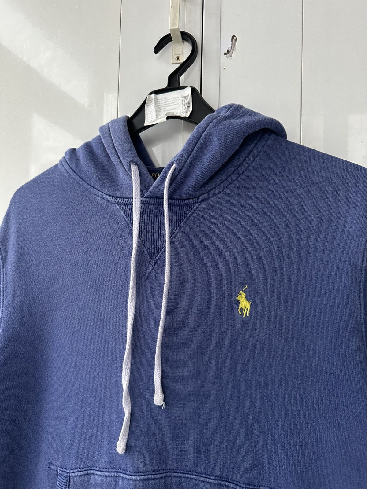 Polo Ralph Lauren Vintage Polo Ralph Lauren Hoodie Yellow Logo Size US M / EU 48-50 / 2 - 8 Thumbnail