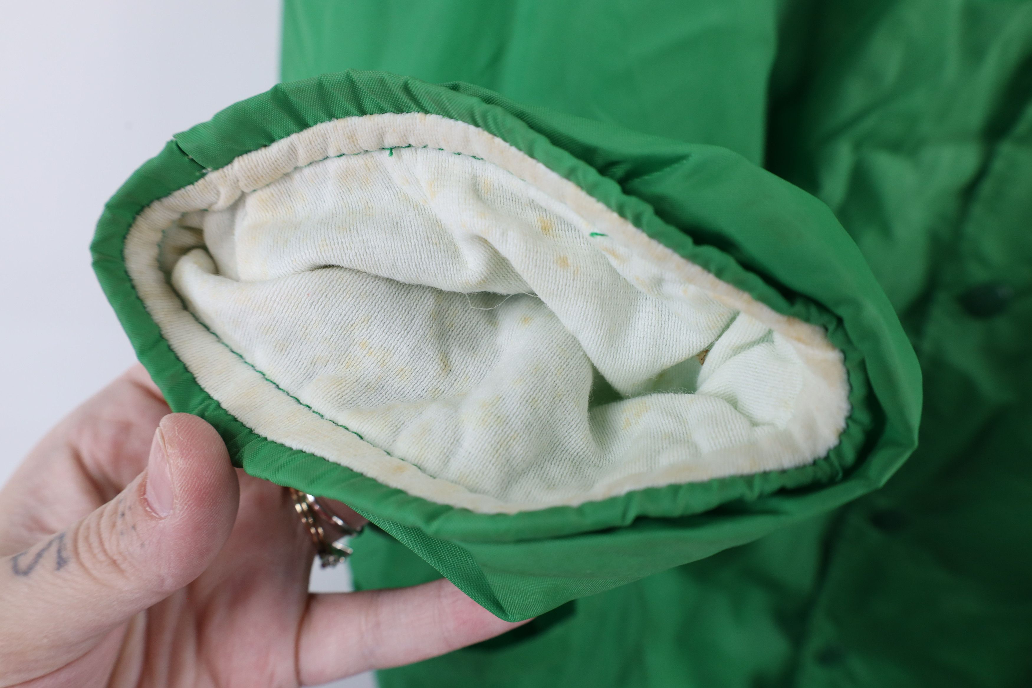 Vintage Vintage 70s Streetwear Lined Coach Coaches Jacket Green USA Size US XL / EU 56 / 4 - 9 Thumbnail