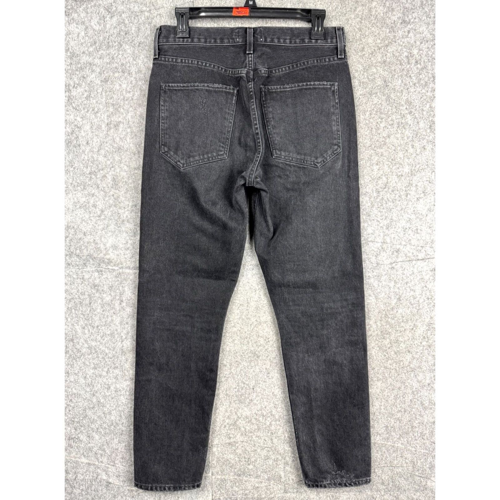 Agolde VINTAGE Agolde Jeans Women 28 Distressed Black 90s Pinch High Rise Straight Size 28" / US 6 / IT 42 - 2 Thumbnail