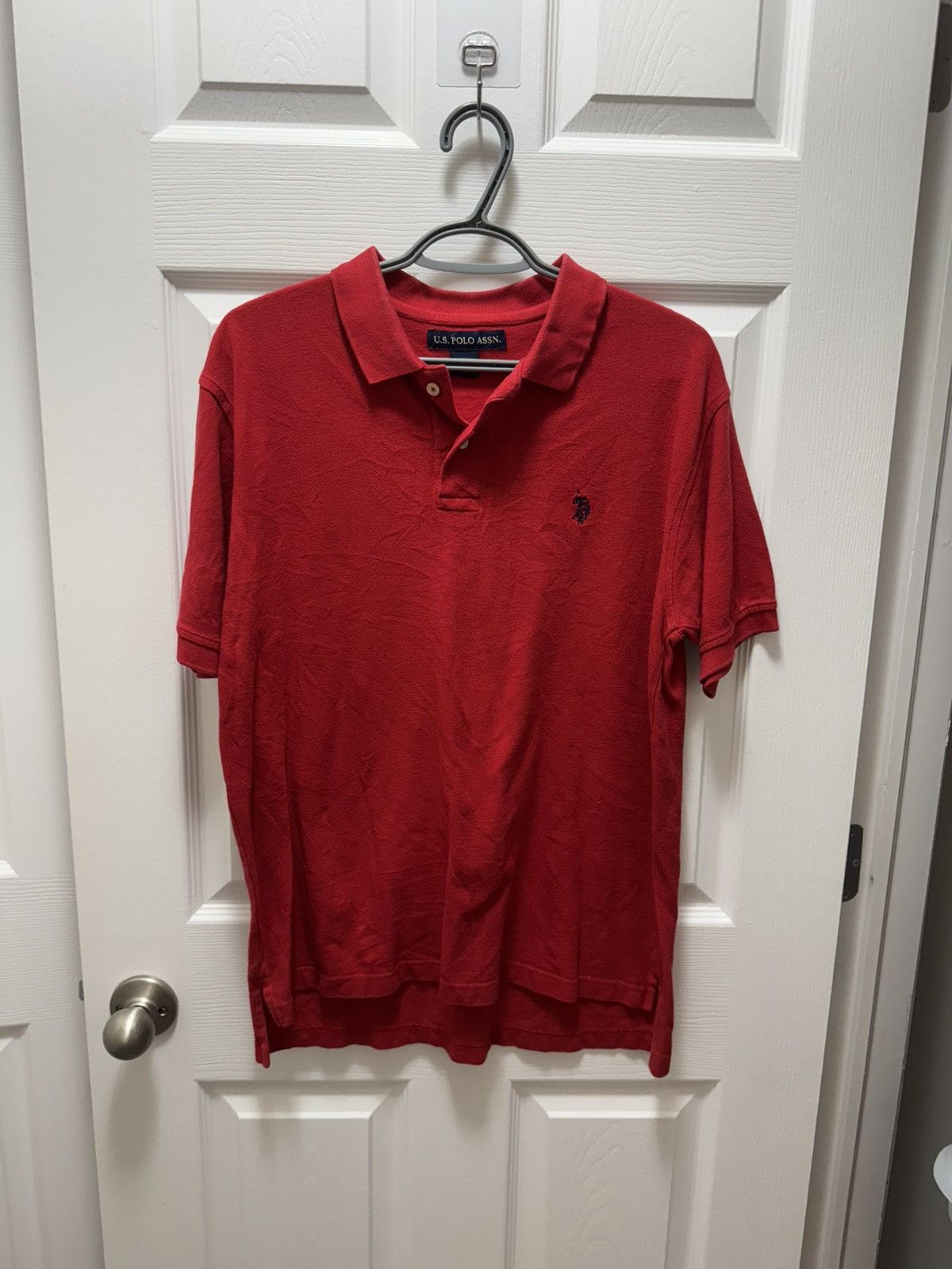 U.S. Polo Assn. Polo U.S. Polo Assn. Red Classic Vintage Collared Shirt Size US M / EU 48-50 / 2 - 1 Thumbnail