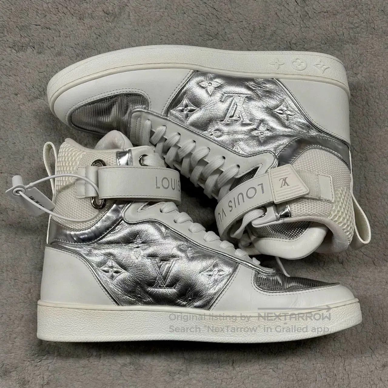 Louis Vuitton louis vuitton high-top sneakers, size 36. Size US 6 / EU 39 - 4 Thumbnail