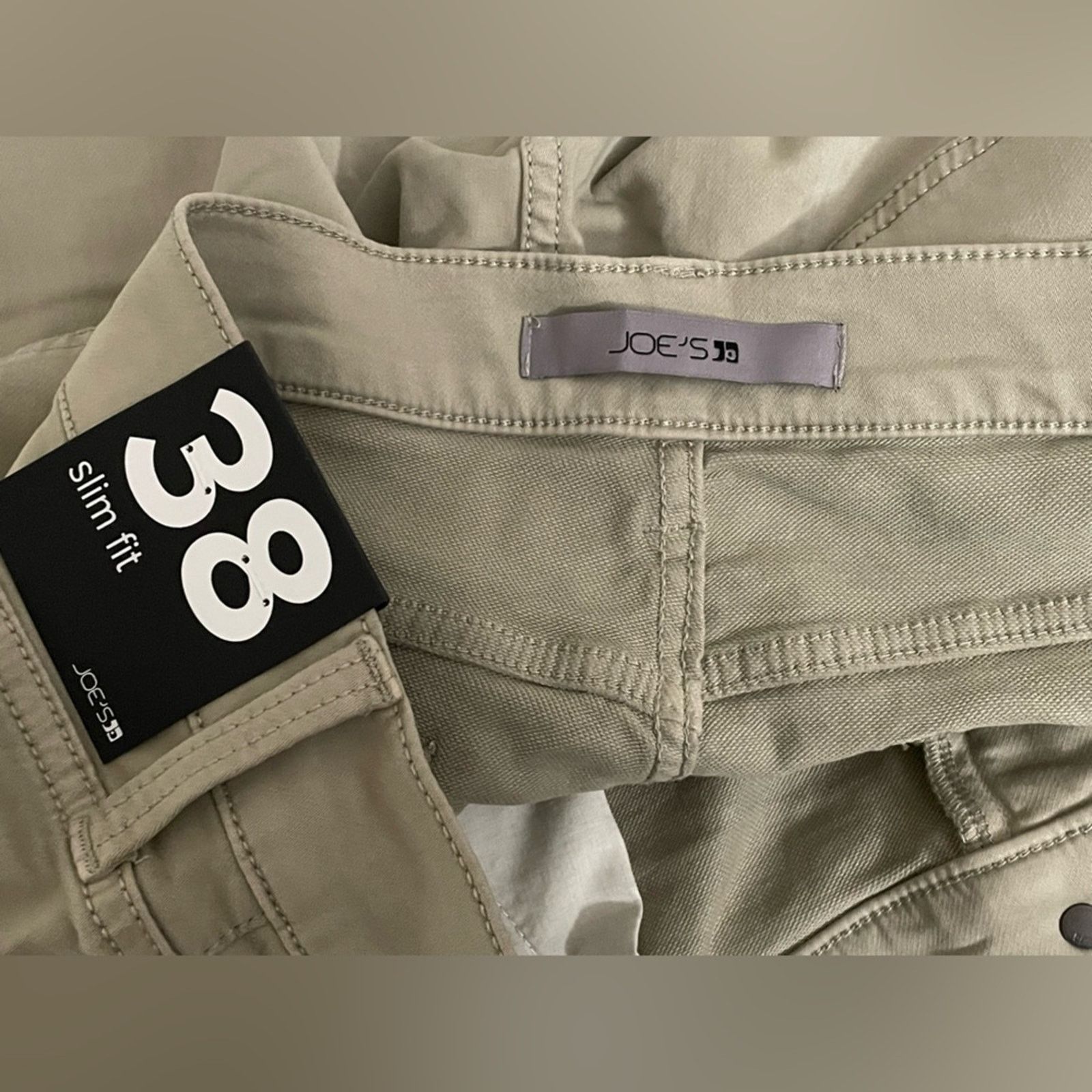 Joe's Joe's Jeans Mens Slim Fit French Terry Pant Sage - Size 38 Size US 38 / EU 54 - 8 Thumbnail
