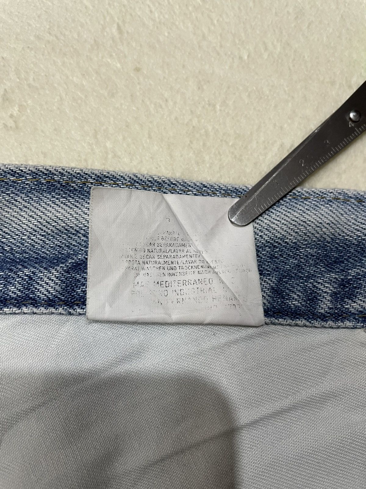 Lee Vintage Lee Riders Japanese Brand Sand Washed Faded Jeans Size US 32 / EU 48 - 9 Thumbnail