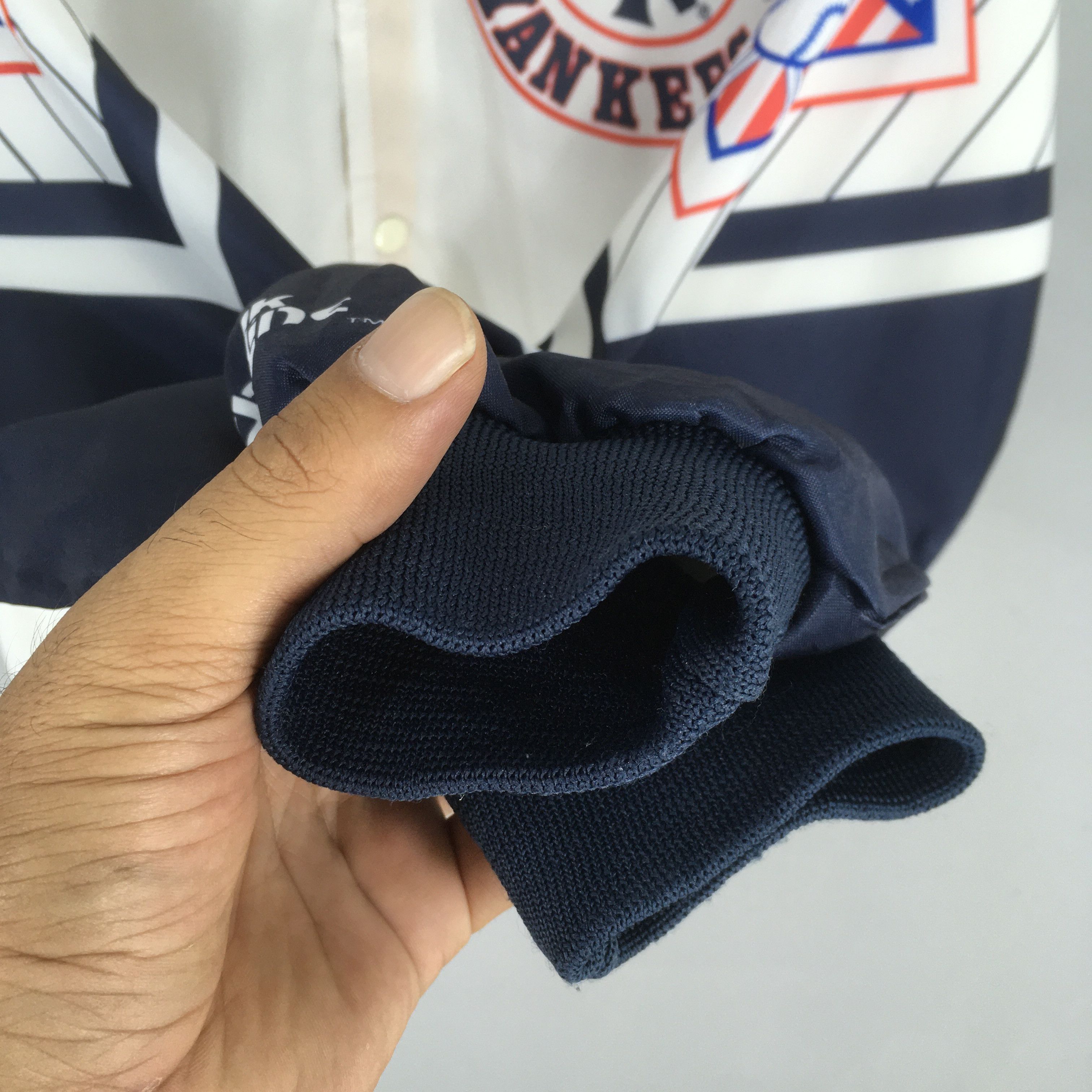 MLB Vintage New York Yankees Bronx Bombers Jacket Large Size US L / EU 52-54 / 3 - 4 Thumbnail