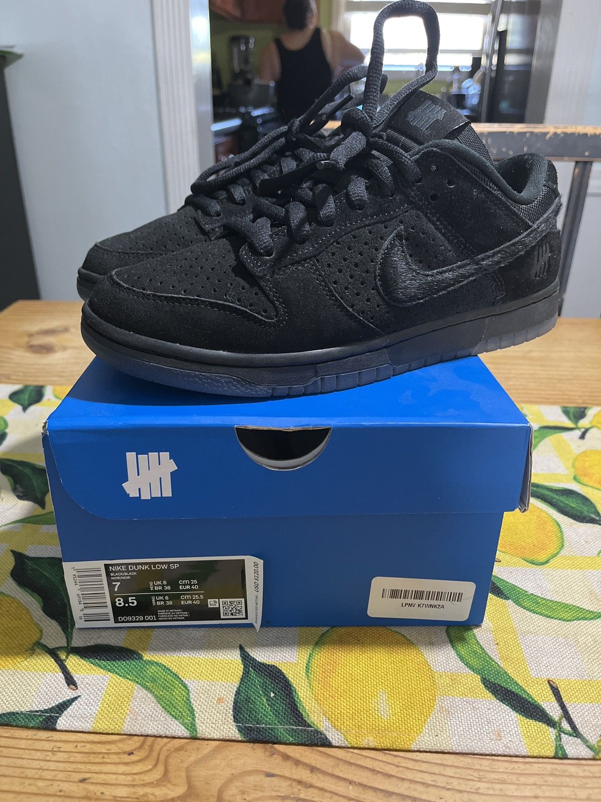NIKE DUNK LOW SP UNDEFEATED 5 ON IT 25.5 【公式通販】