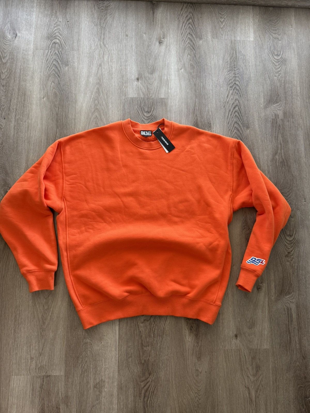 Designer × Diesel Diesel Orange Crewneck Size US XL / EU 56 / 4 - 1 Thumbnail