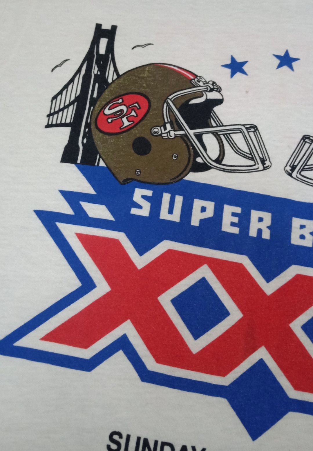 NFL × Vintage Vintage 80s San Francisco 49Ers World Champions T-shirt Size US M / EU 48-50 / 2 - 5 Thumbnail