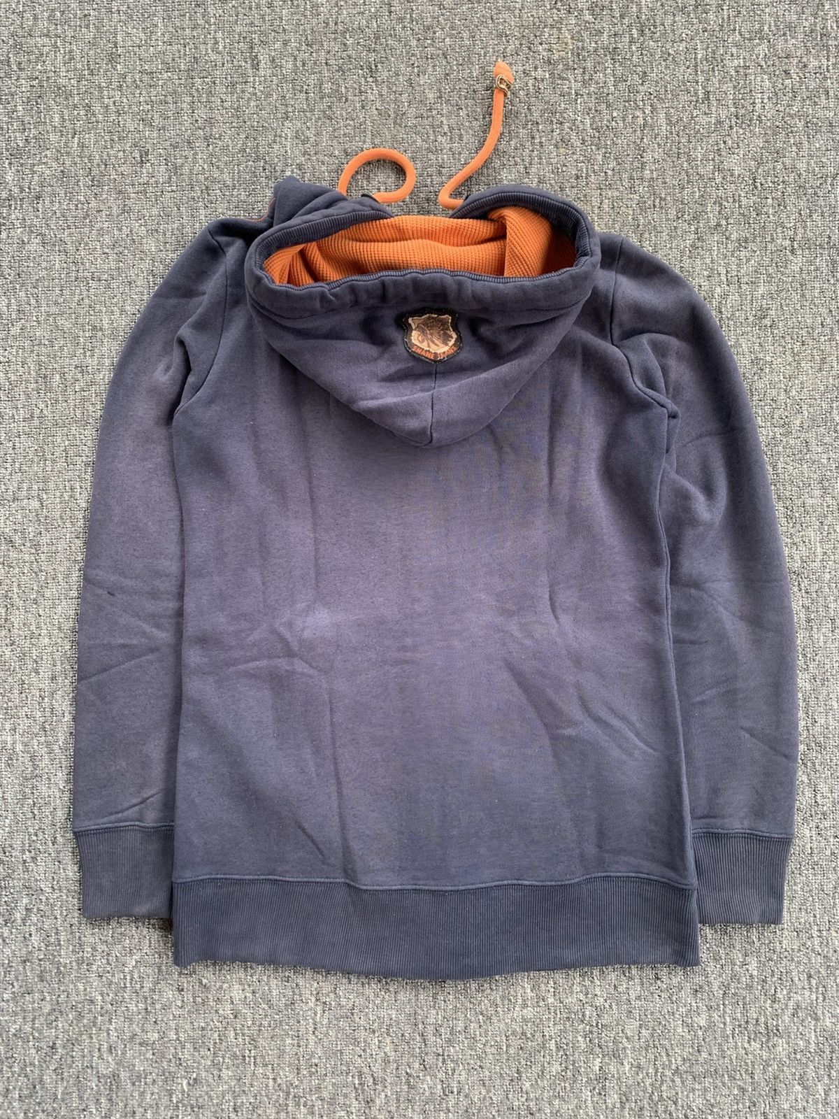 Japanese Brand Japanese Shane Sick Sunfaded Distressed Vintage Zip Hoodie Size US S / EU 44-46 / 1 - 7 Thumbnail