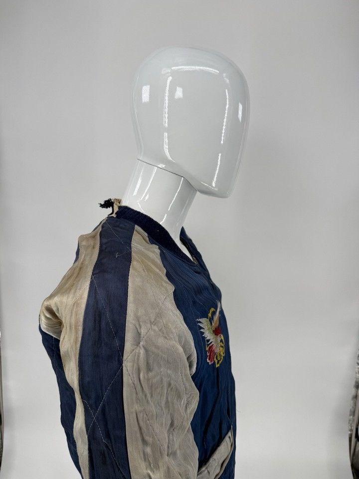 Vintage Mens Vintage 50s Okinawa Japan Satin Bomber Jacket Med Size US M / EU 48-50 / 2 - 9 Thumbnail