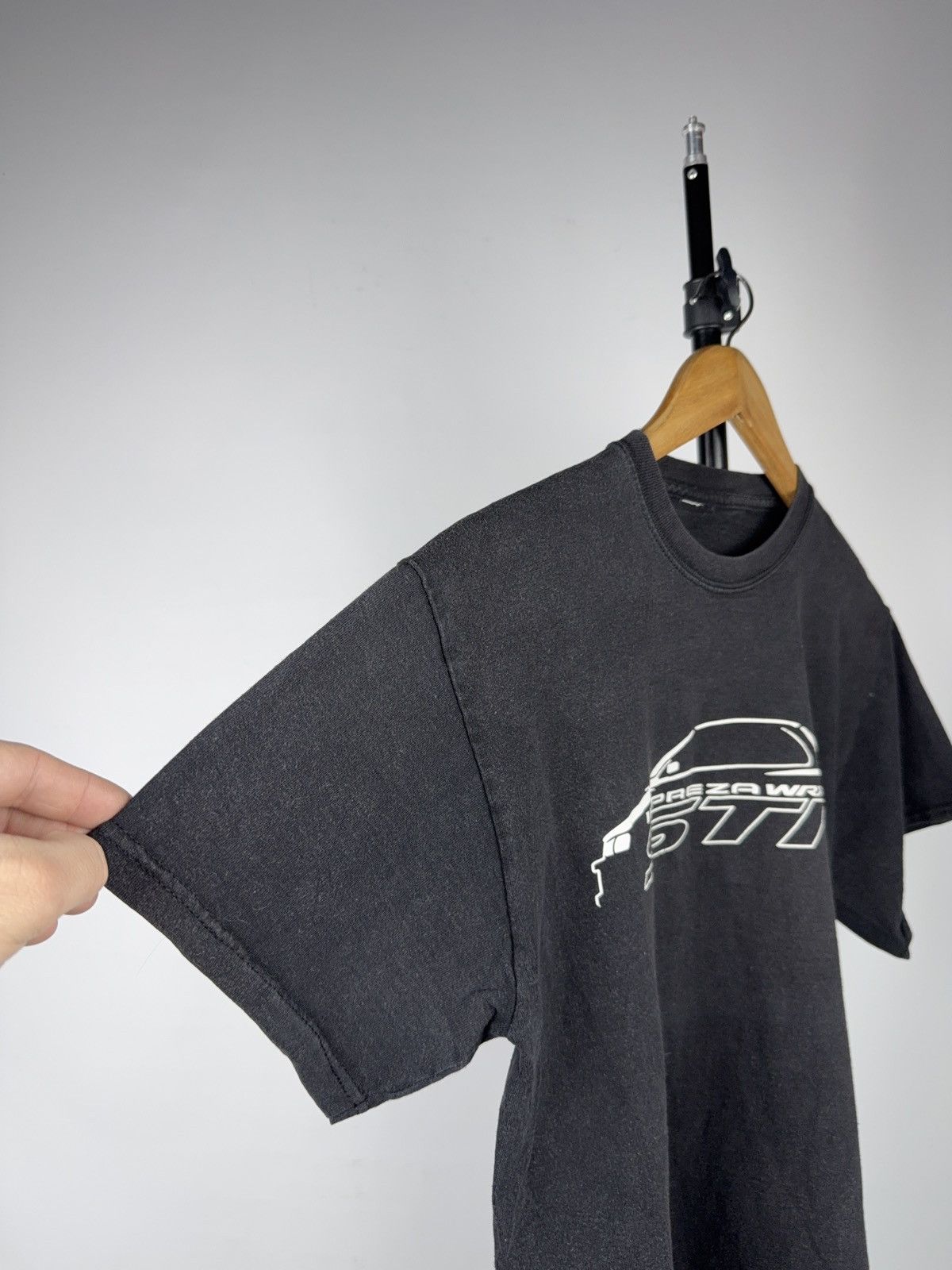 Vintage 00s Subaru Impreza WRX STI JDM Graphic Faded Racing T-Shirt Size US M / EU 48-50 / 2 - 6 Thumbnail