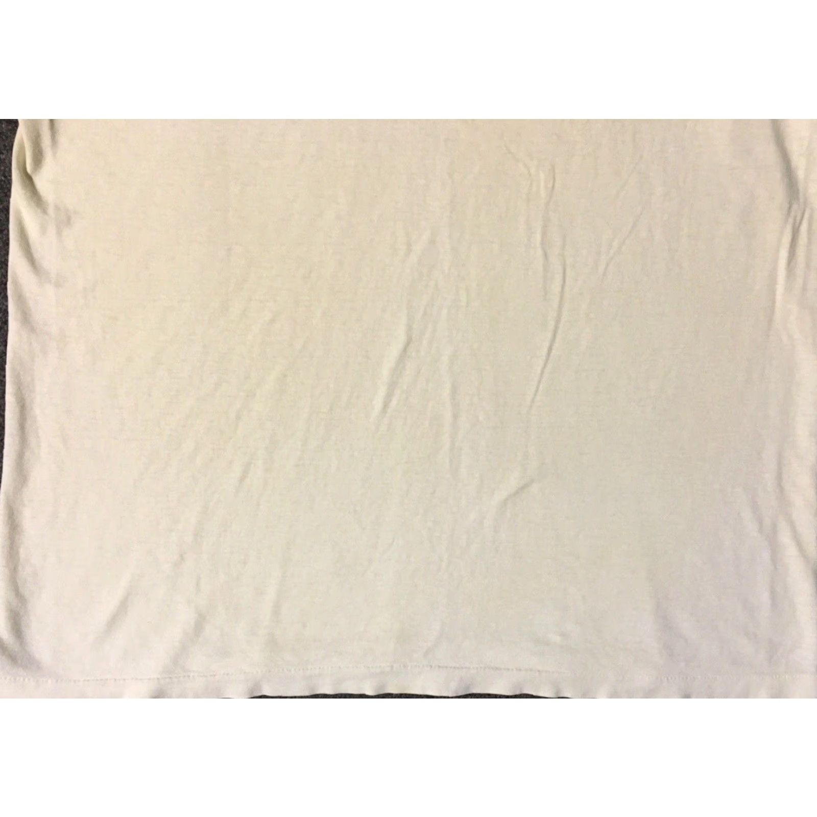 Hanes VINTAGE Hanes 90s Faded Distressed V Neck T-Shirt L White Mens Short Sleeve Grunge Punk Skate Biker Rock 80s 90s USA Retro Size US L / EU 52-54 / 3 - 4 Thumbnail