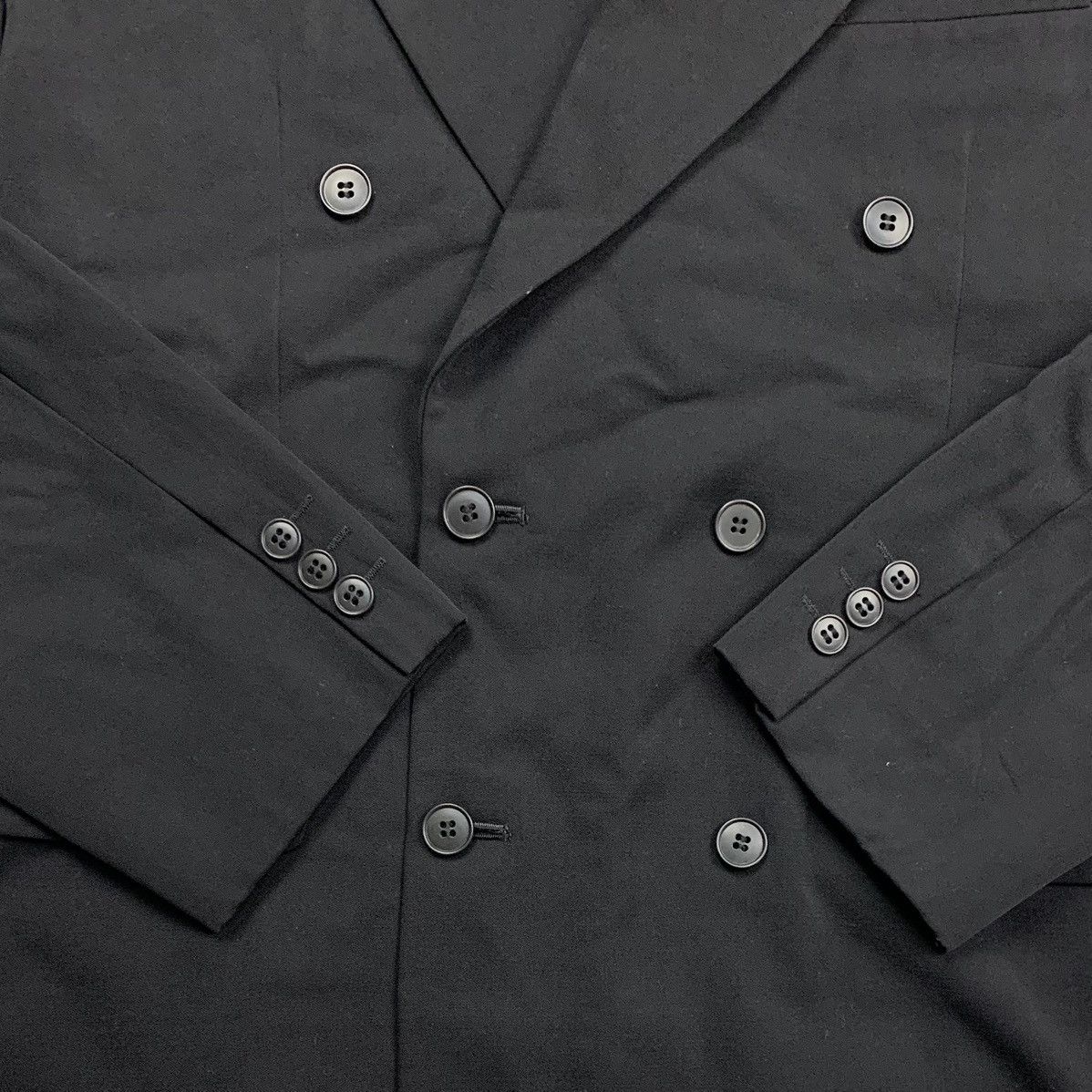 Yohji Yamamoto L.Q. Y’s for men double breasted blazer size L Size 40R - 6 Thumbnail