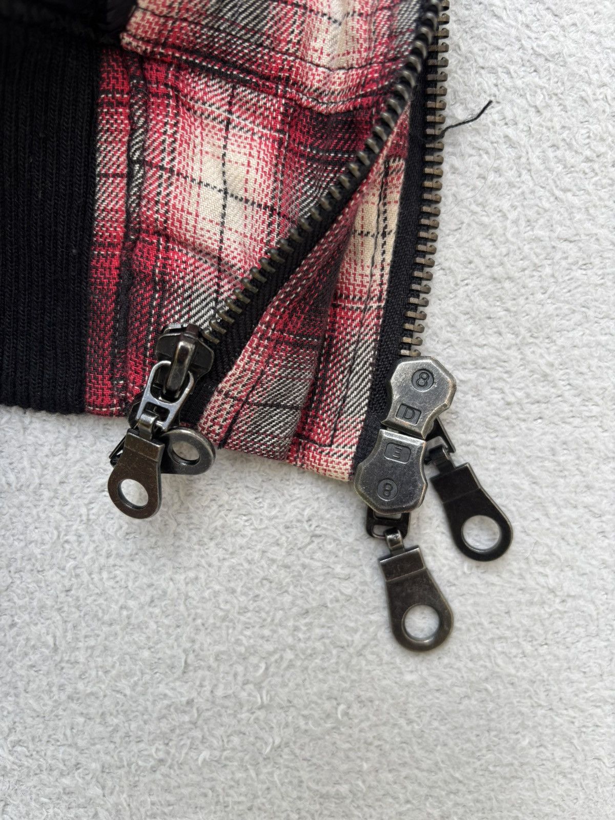 In The Attic 00s In the Attic Plaid Double Layer Pocket Detailing Jacket Size US S / EU 44-46 / 1 - 14 Thumbnail
