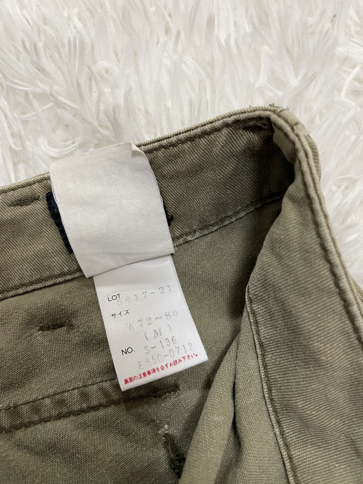 Schott Schott Monkey Baggy Military Style Vintage Cargo Pants Size US 30 / EU 46 - 15 Thumbnail