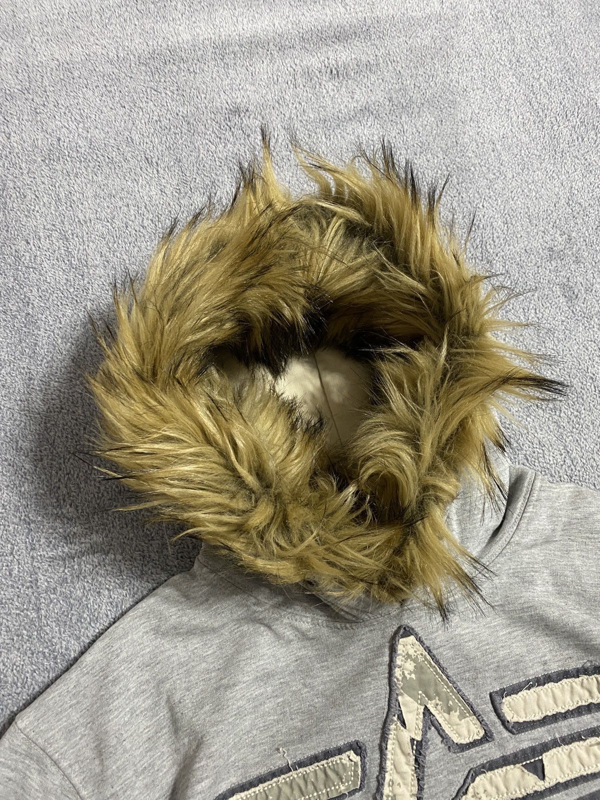 Alpha Industries Vtg Alpha Industries If Six Was Nine LGB style mohair hoodie Size US M / EU 48-50 / 2 - 9 Thumbnail