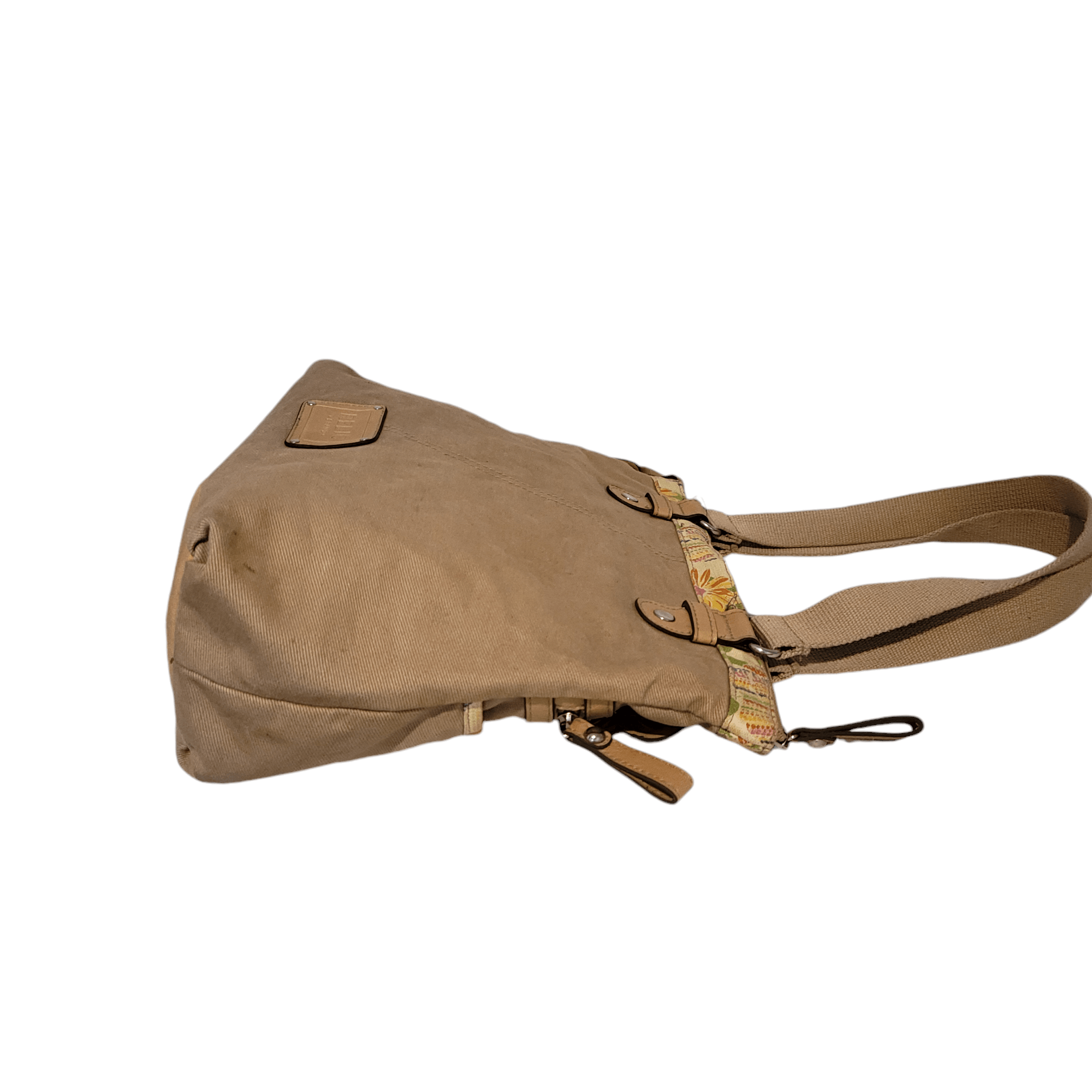Relic Relic Tan Canvas Butterfly Bag Medium Large Size ONE SIZE - 10 Thumbnail