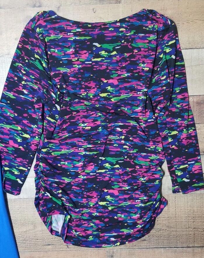 Designer Peter nygard outfit size Medium Shirt 10 pants Blue Size ONE SIZE - 3 Thumbnail