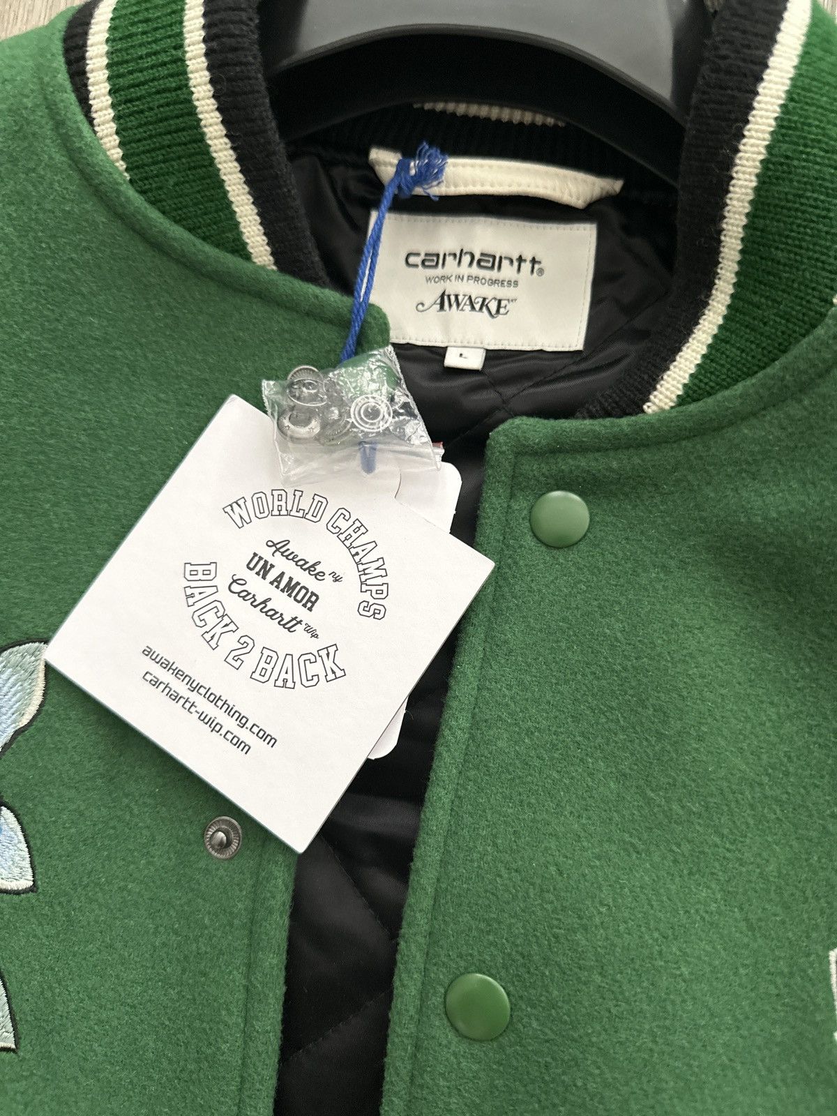 Carhartt Awake NY X Carhartt WIP Teddy Jacket Size US L / EU 52-54 / 3 - 4 Thumbnail