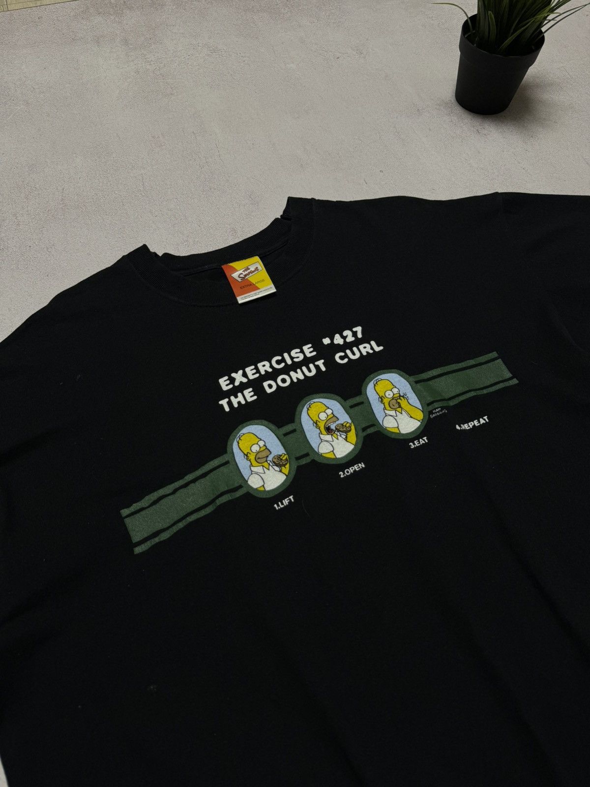 The Simpsons × Vintage Vintage The Simpsons T Shirt Tee 2000 Baggy Y2K XL Size Size US XL / EU 56 / 4 - 2 Thumbnail