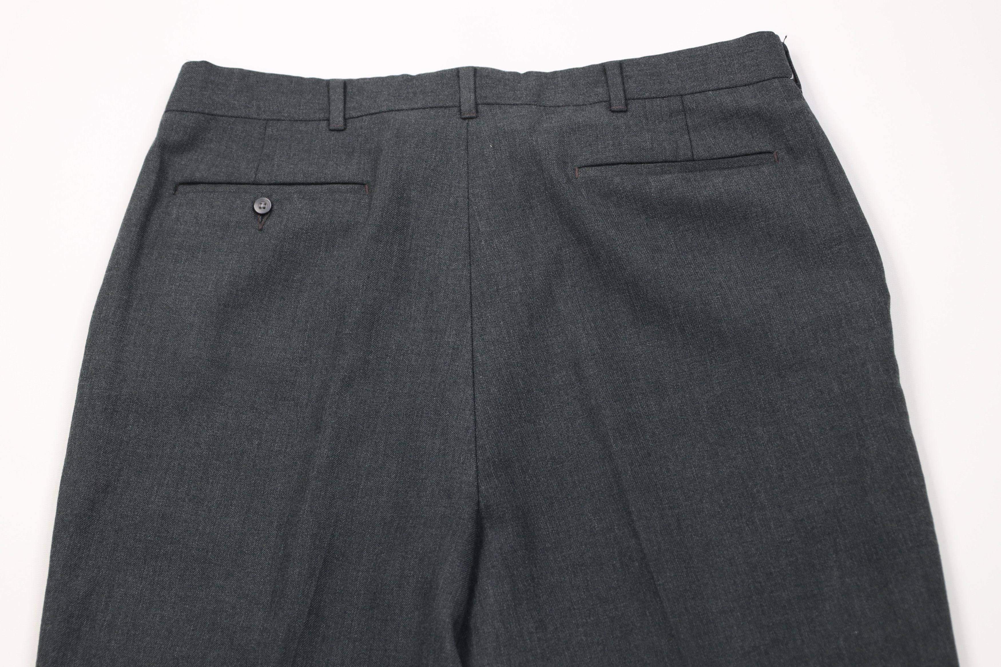 Vintage Vintage 70s Streetwear Gabardine Knit Wide Leg Chino Pants Size US 36 / EU 52 - 10 Thumbnail