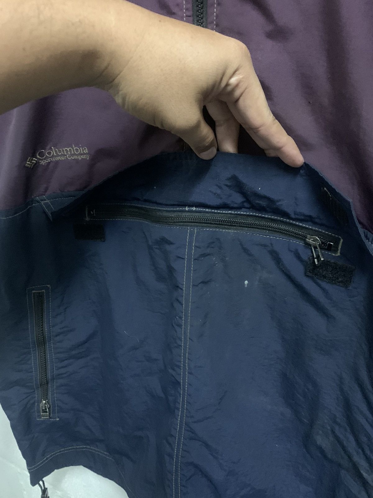 Columbia Vintage 90’s Columbia Pullover Hoodie Jacket Size US L / EU 52-54 / 3 - 13 Thumbnail