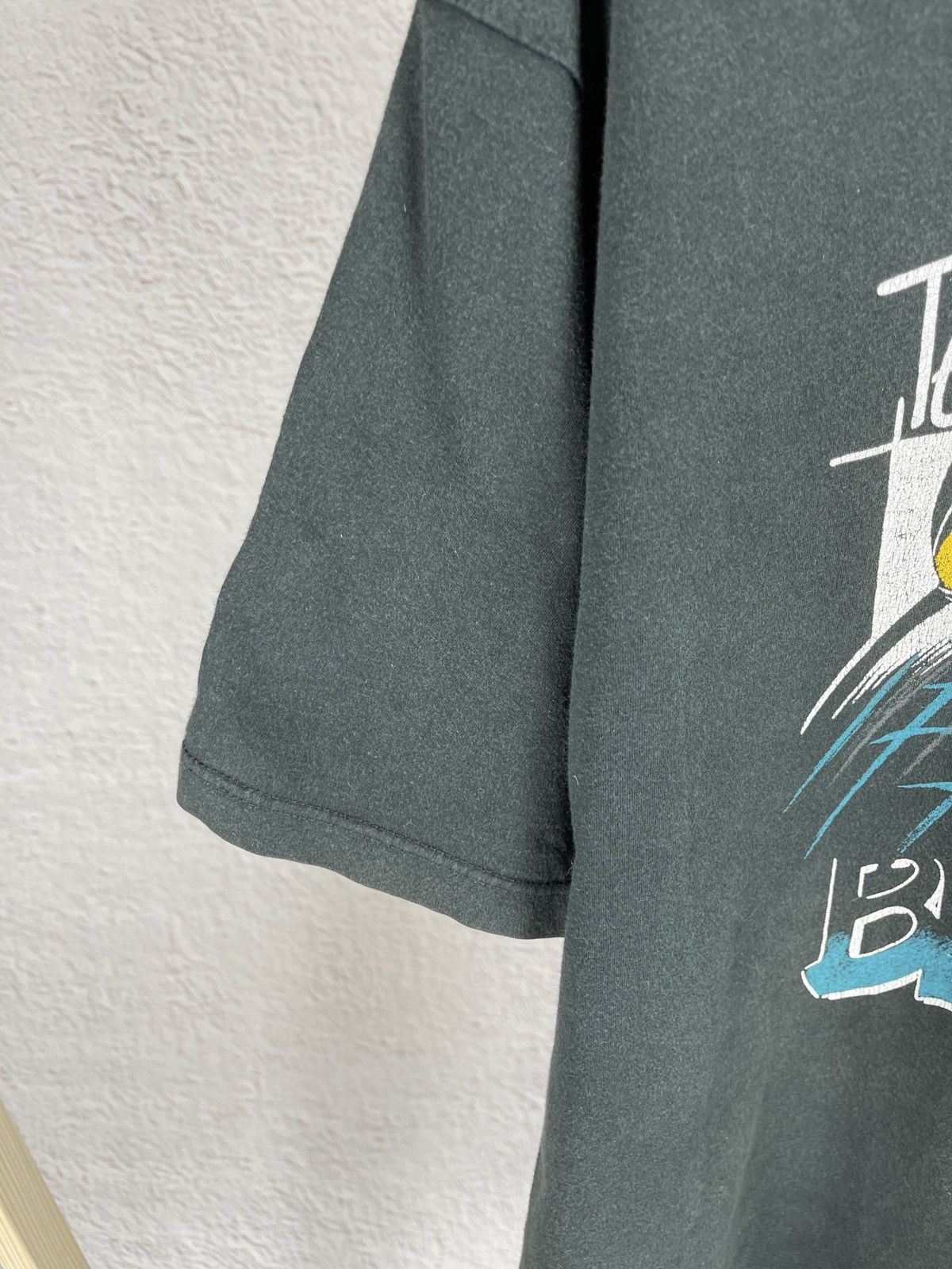 Band Tees Jerzees vintage 90s Tennis Academy Brand band tee shirt Size US XL / EU 56 / 4 - 6 Thumbnail