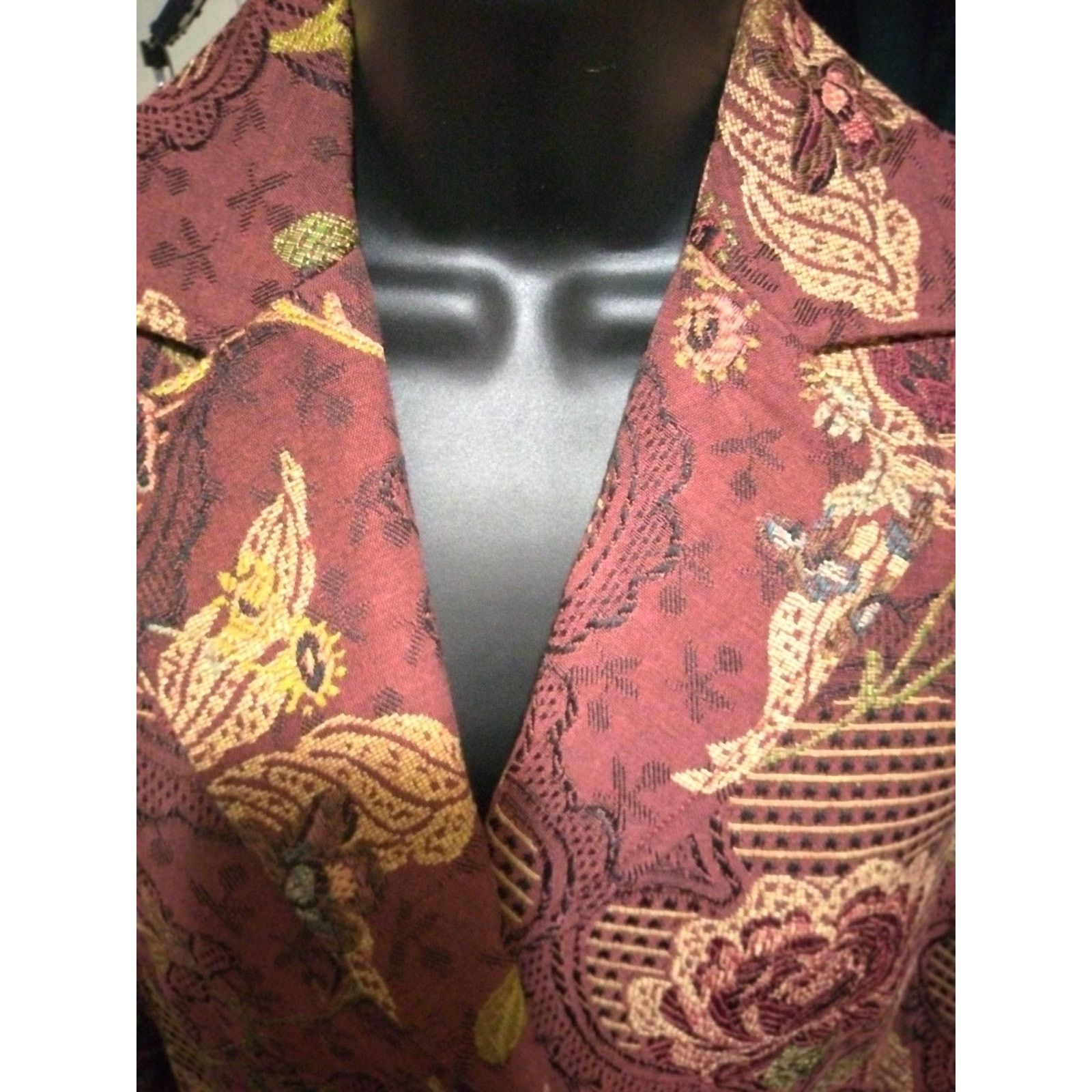 Other CABI Mulberry Tapestry Coat. Size 6 in Excellent Condition. Size M / US 6-8 / IT 42-44 - 2 Thumbnail