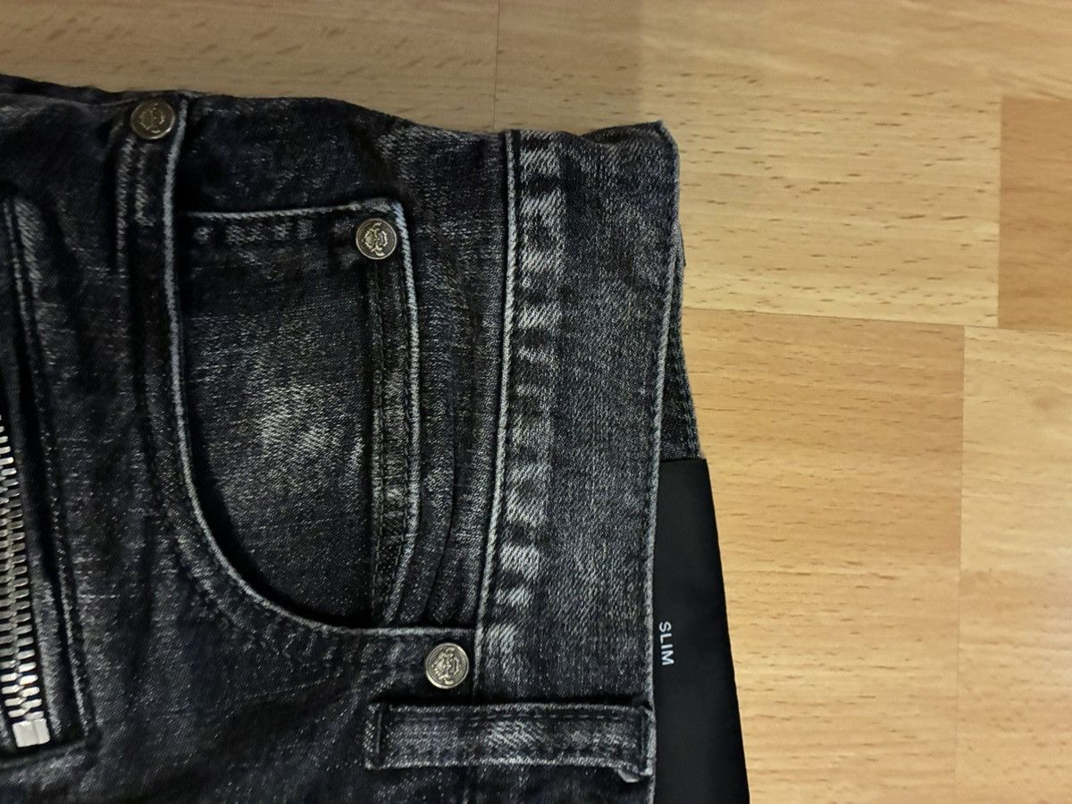 Balmain *Final Drop* Vintage Balmain Stonewash Biker Jeans Size US 36 / EU 52 - 6 Thumbnail