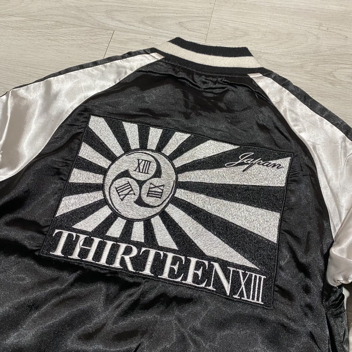 Japanese Brand Thirteen japan embroidery reversible sukajan souvenir jacket Size US M / EU 48-50 / 2 - 11 Thumbnail