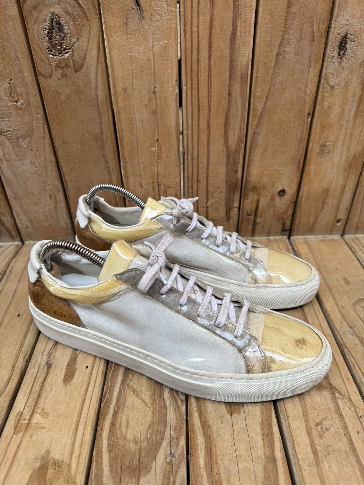 Common Projects Common Projects Men’s plastic/Canvas sneakers EUR 42 Size US 9 / EU 42 - 10 Thumbnail