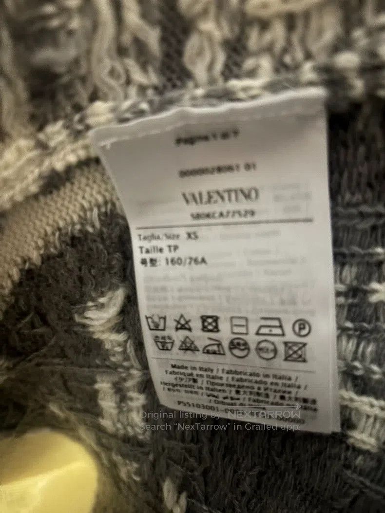 Other Valentino Sheep wool hooded sweatshirt top Size XS / US 0-2 / IT 36-38 - 4 Thumbnail