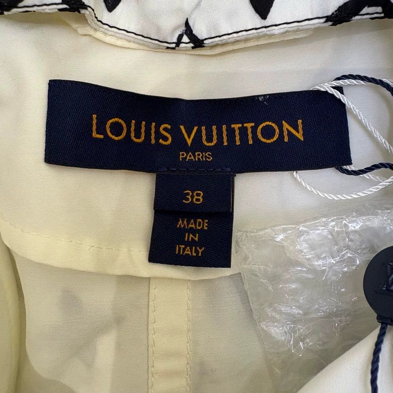 Louis Vuitton Louis Vuitton White tunic print parka coat Size XS / US 0-2 / IT 36-38 - 7 Thumbnail
