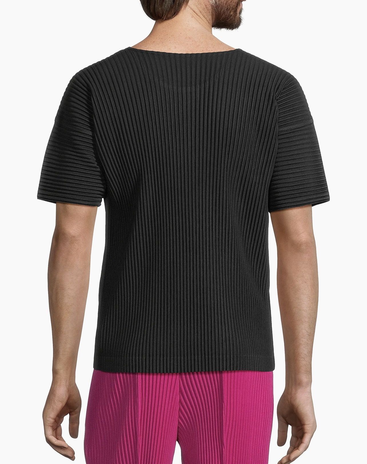 Homme Plisse Issey Miyake Homme Plissé Issey Miyake Pleated T-Shirt size 2/medium Size US M / EU 48-50 / 2 - 4 Thumbnail