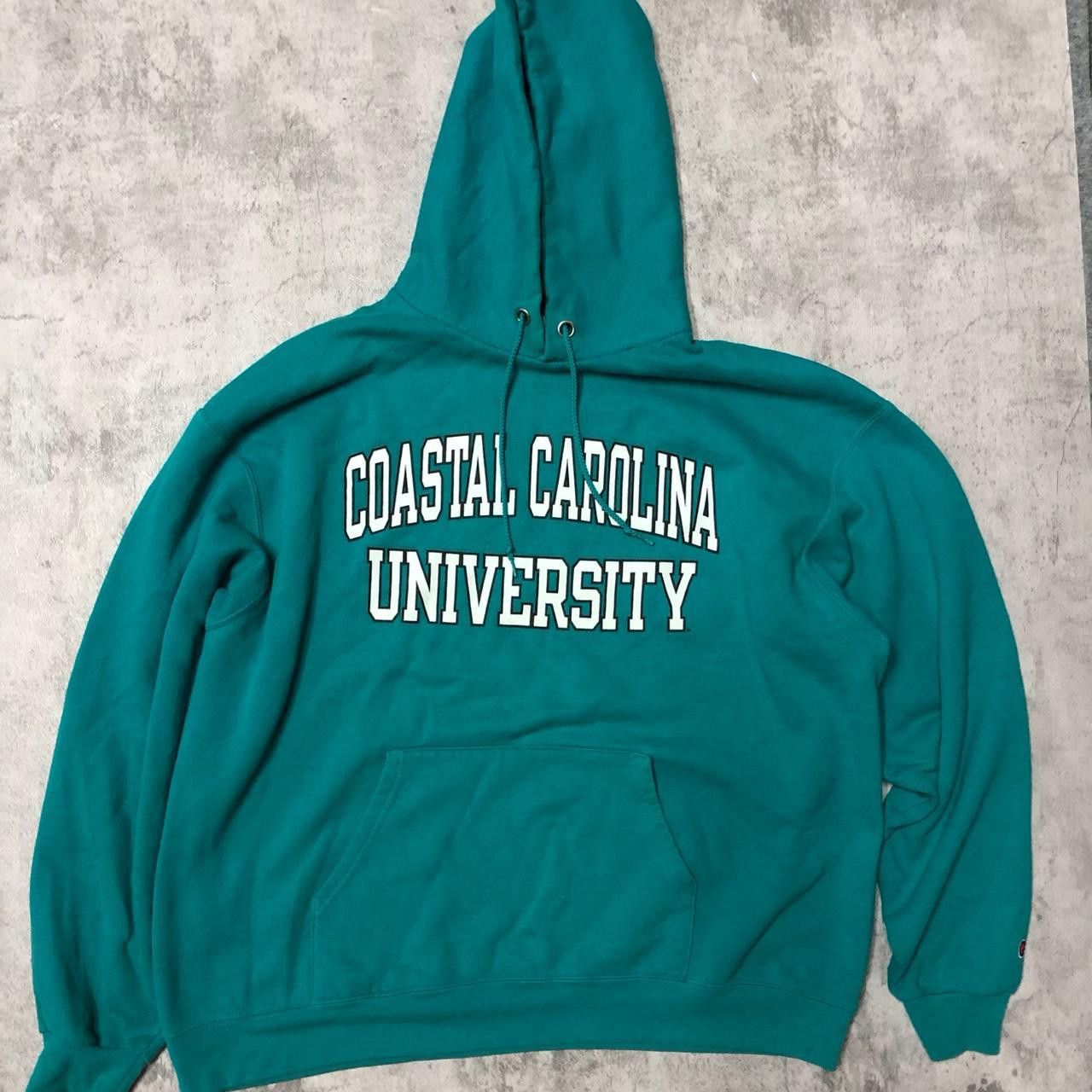 Champion Coastal Carolina University hoodie in green and white Size US XL / EU 56 / 4 - 1 Thumbnail